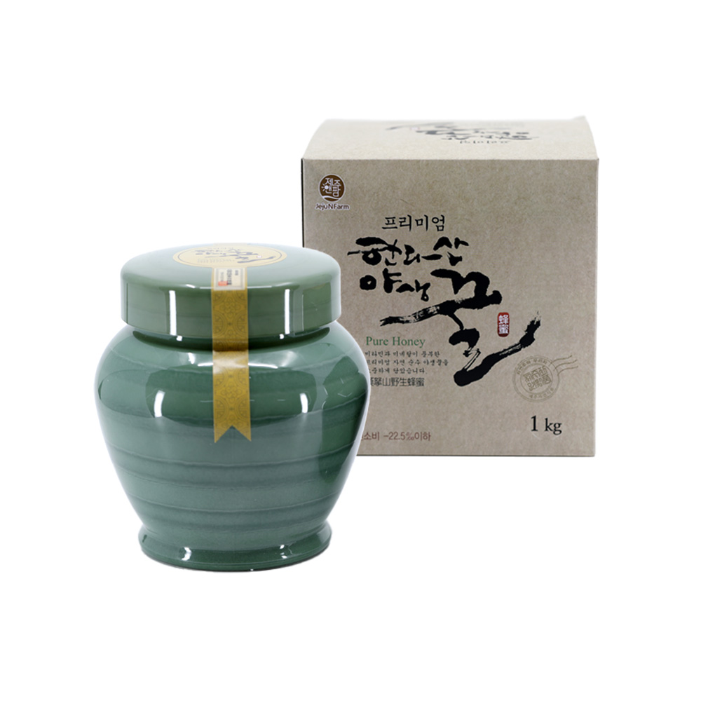 면세 [제주하우스마켓]제주 순도 야생꿀 1000g