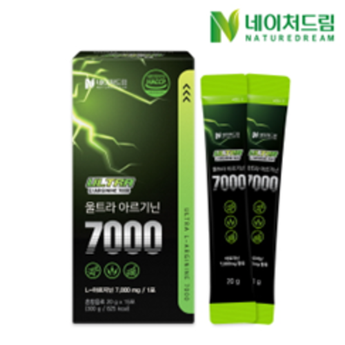 네이처드림  울트라 아르기닌7000 20g x 15포