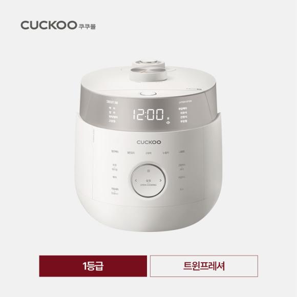 쿠쿠 트윈프레셔 마스터셰프 밥솥(6인용, 그레이스화이트) CRP-LHTR0610FGW