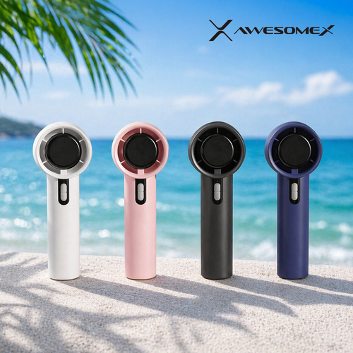 어썸엑스 
100단 LCD 저소음 버트형 대용량  에어콘 선풍기 3000mAh