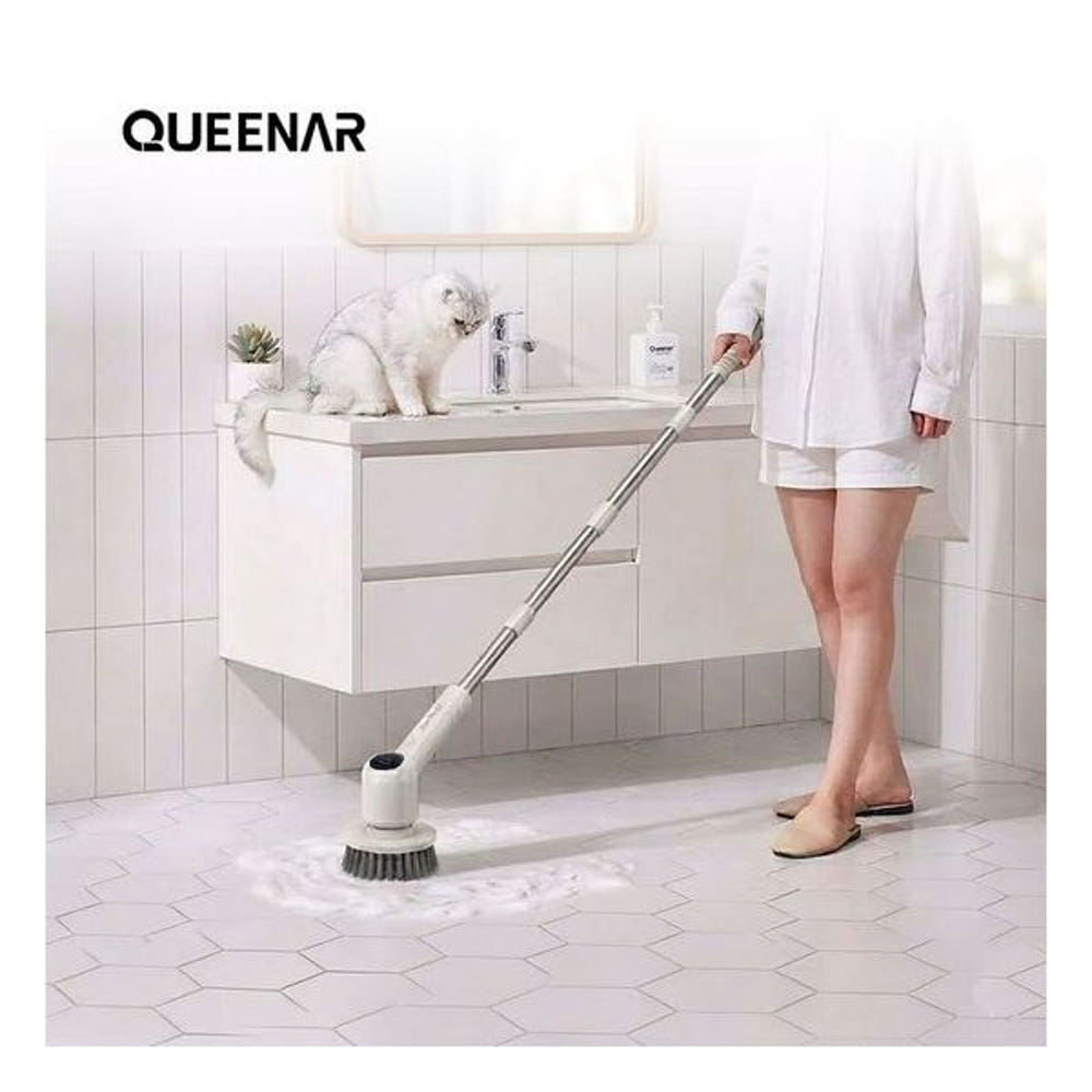 [퀸나]소프트 스윕 무선 욕실청소기 QN-CR120W