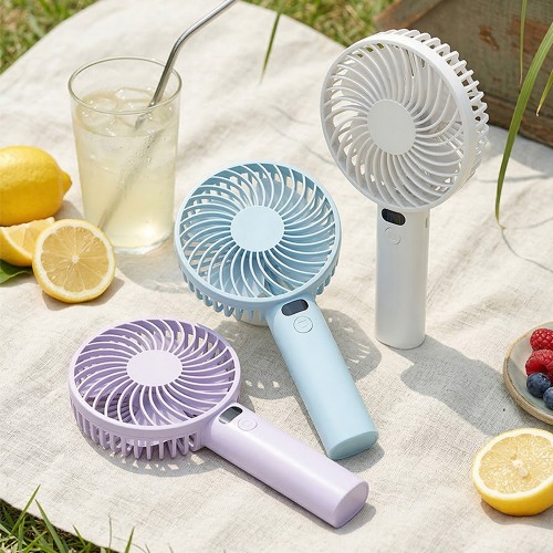 iLAB 클래식 LED 핸디팬 손선풍기