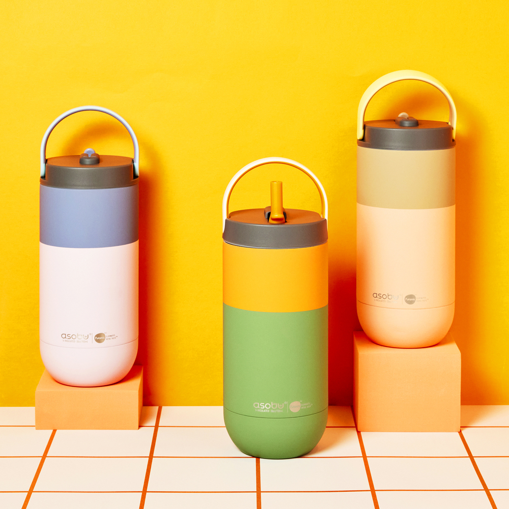 아소부 세라믹 스텐 진공 보온보냉 텀블러 900ml 오르빗 파스텔 (파스텔 그린, 파스텔 핑크, 파스텔 피치) / 핑크 품절