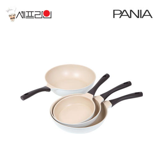 셰프라인 페니아(pania) 인덕션 IH 크림후라이팬 2종세트(28+28궁)