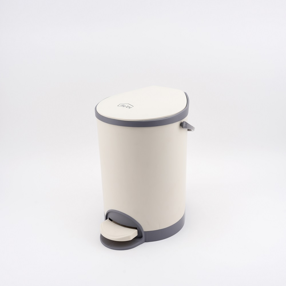 [Lifeby] 멜로우 댐퍼 휴지통 8.5L 아이보리