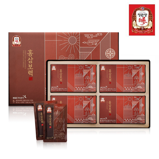 정관장 홍삼보력 50ml x 20포 + 쇼핑백