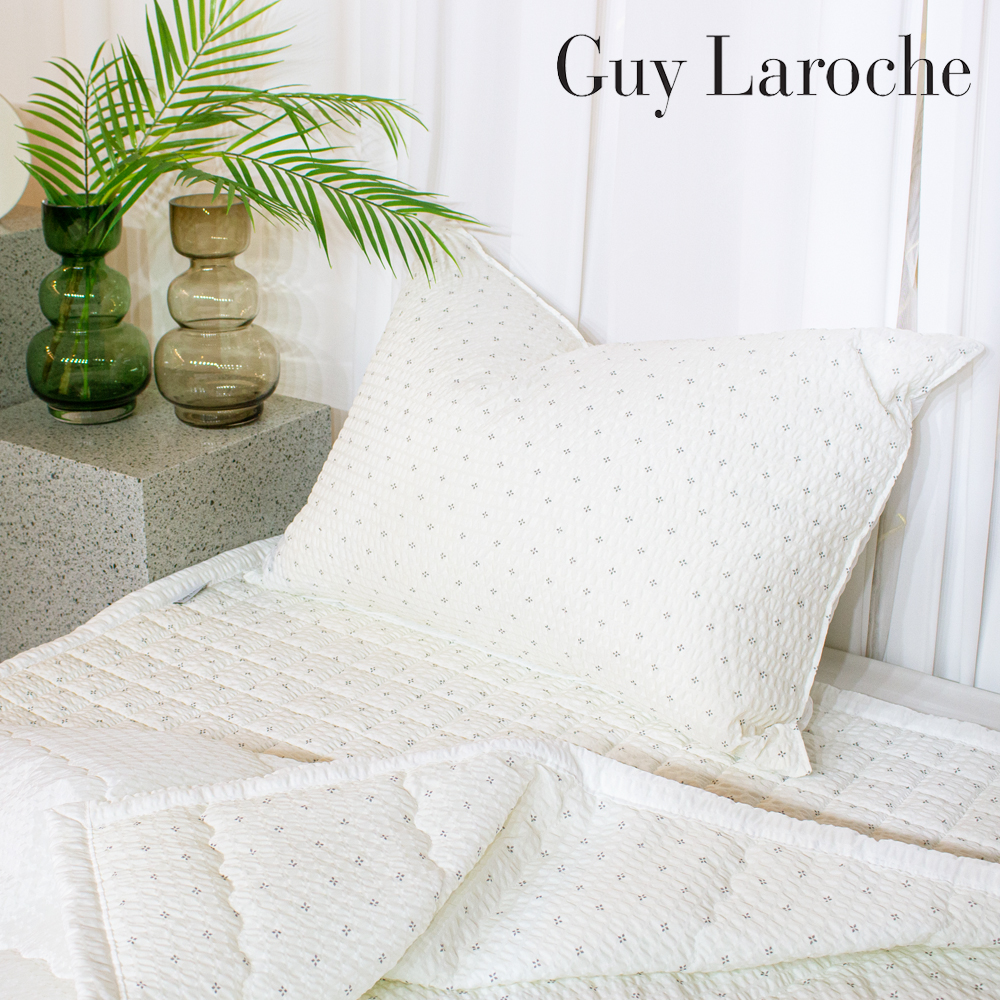 [Guy Laroche] 크림 시어서커 세트 S
(이불,패드,베게1P)
