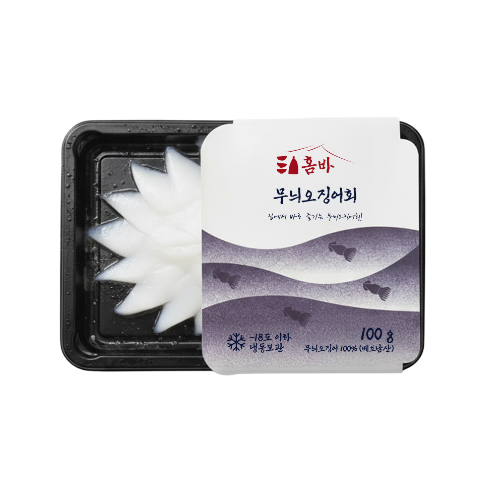 면세[맛투데이] 무늬오징어회 100g