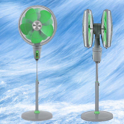 [코멜리] 22인치 360° 더블헤드 선풍기(기계식) CYF-I 2200TN