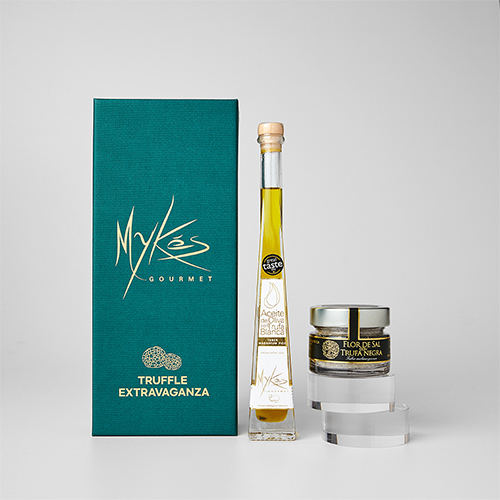 [마이크고메]  화이트트러플 오일100ml x 블랙트러플 소금100g 2종세트