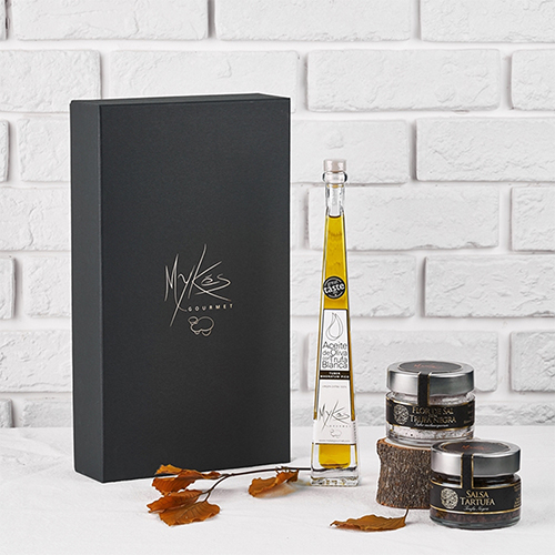[마이크고메] 
화이트트러플 오일100ml x 블랙 트러플 소금100g x 타르투파 소스120g 3종 선물세트