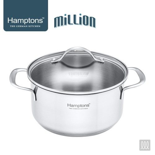 [Hamptons] 햄튼 밀리언 인덕션 냄비 20cm 양수