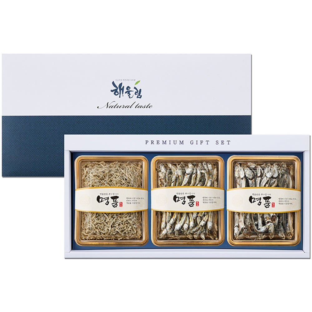 (면세) [명절기간 한정] [해울림] 행복한 멸치 선물세트 3호