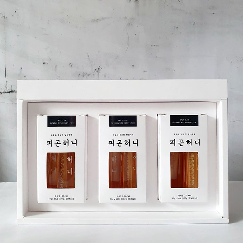 [명절기간 한정] (면세) [피곤허니] 토종꿀_ 피곤허니 세트