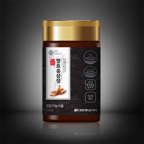 [대한홍삼]  천년장수 발효홍삼고 프리미엄 240g x 1병