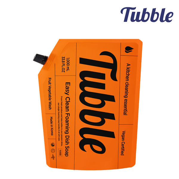 [Tubble] 이지클린 포밍 주방세제 (리필팩/1,000ml)