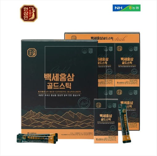 S 백세홍삼골드스틱 60포