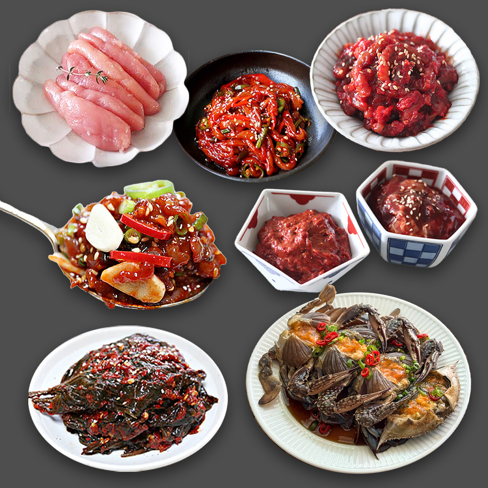 26년전통맛집 수제 밥도둑 젓갈 반찬 모음전