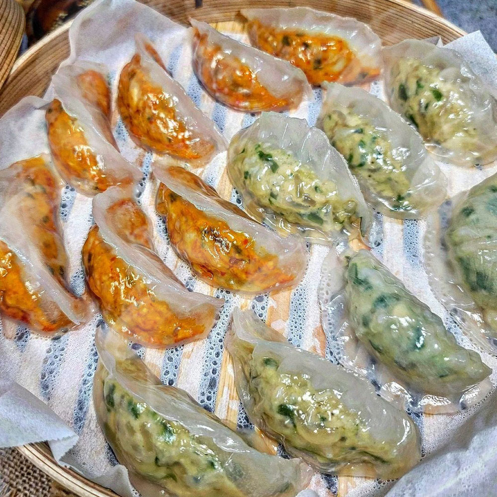 26년전통 프리미엄 감자피 쫄깃한~ 투명만두3종(고기,김치,새우)